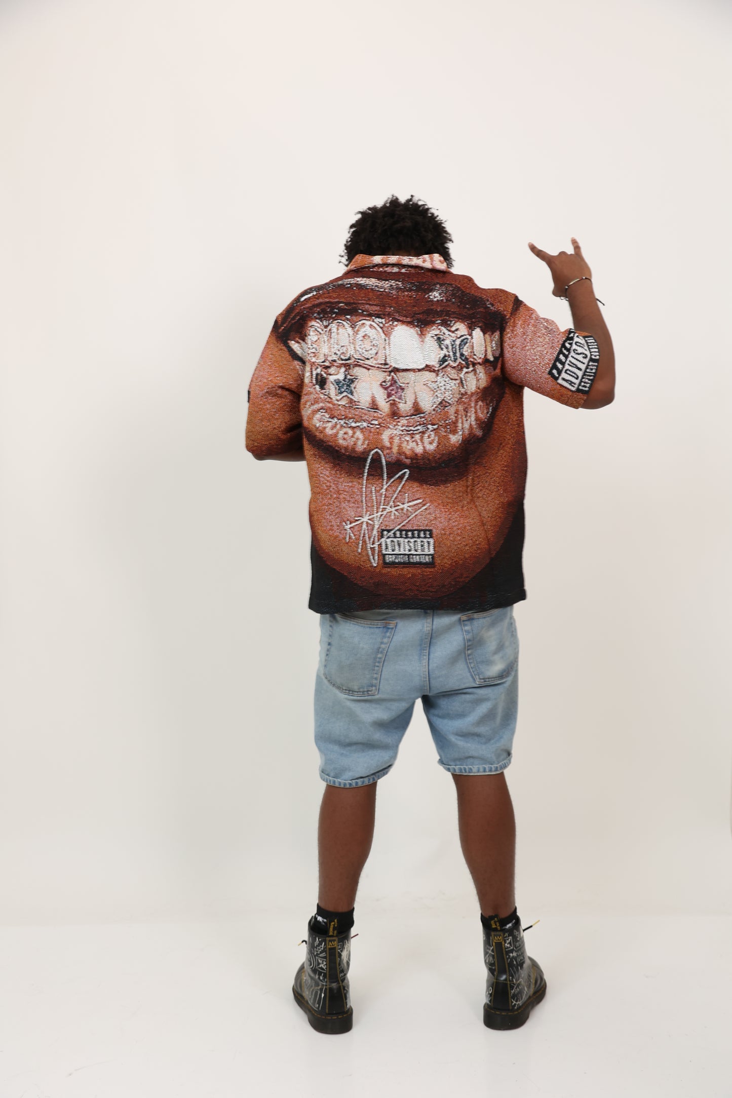 Never Lose Me Tapestry Button Up Jacket