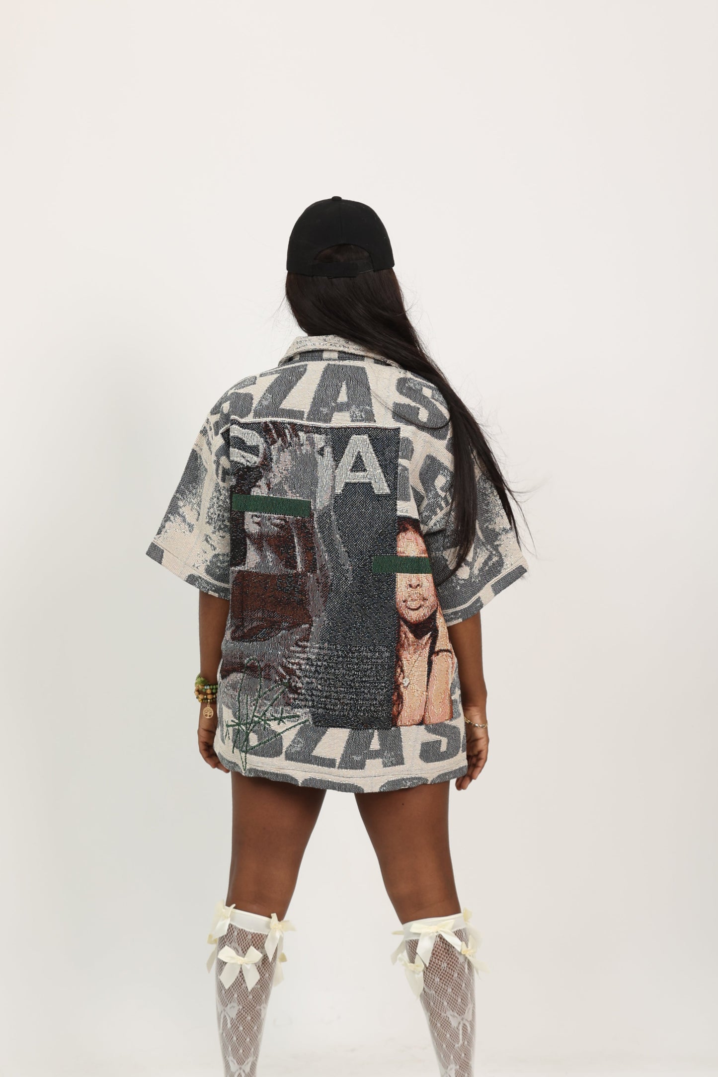 SZA Tapestry Button Up Jacket